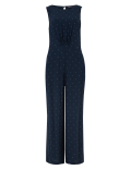 Printed Waisted Jumpsuit