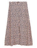 Ditsy Floral Midi A-Line Skirt