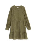 Lyocell Rich Sequin Mini Waisted Dress