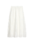 Jacquard Midi Circle Skirt