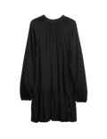 Funnel Neck Mini Smock Dress