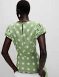 Polka Dot Midaxi Tea Dress