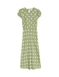 Polka Dot Midaxi Tea Dress