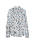 Printed Collared Button Through Shirt