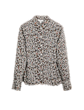Printed Collared Button Through Shirt