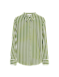 Printed Collared Button Through Shirt