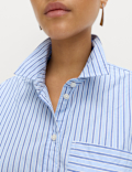Pure Cotton Striped Shirt