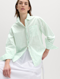 Pure Cotton Striped Shirt