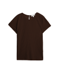 Jersey Ribbed Top