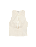 Bow Detail Waisted Top