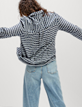 Geometric Collared Button Through Shirt