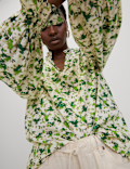 Pure Cotton Floral Printed Blouse