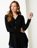 V-Neck Long Sleeve Tunic