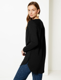 V-Neck Long Sleeve Tunic
