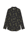 Printed Collared Blouse