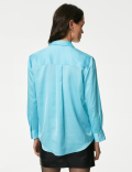 Satin Collared Shirt