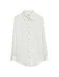 Satin Collared Shirt