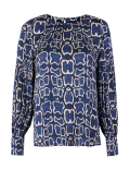 Snake Print Blouse