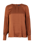 Gathered Neck Blouse
