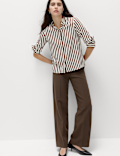 Printed Button Through Shirt