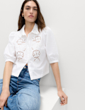 Cutwork Detail Shirt