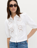 Cutwork Detail Shirt