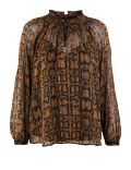 Animal Print Blouse