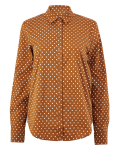 Cotton Rich Polka Dot Slim Fit Shirt