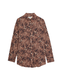 Printed Collared Shirt