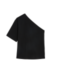 Pure Cotton One Shoulder Top