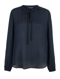 Tie Neck Long Sleeve Blouse