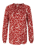 Satin Printed Blouse