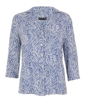 Printed Collared Neck Shirt