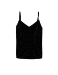 Velvet Embellished Cami Top