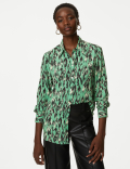 Printed Collared Shirt