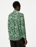 Printed Collared Shirt