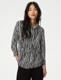 Printed Collared Shirt