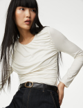 Jersey Draped Top