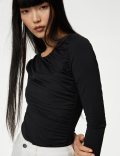 Jersey Draped Top