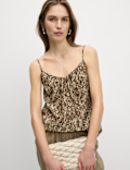 Lyocell Rich Printed Cami Top