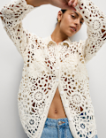 Crochet Collared Shirt