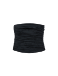 Shirred Detail Bandeau Top