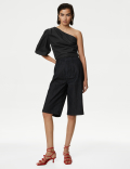 Pure Cotton One Shoulder Blouse