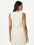 Satin Single Breasted Waistcoat