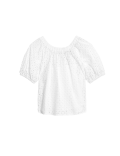 Pure Cotton Broderie Blouse
