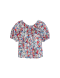 Pure Cotton Floral Broderie Blouse