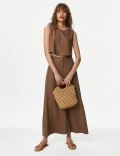 Linen Blend Cami Top