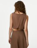 Linen Blend Cami Top