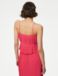 V-Neck Waisted Cami Top