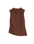 Draped Short Sleeve Top